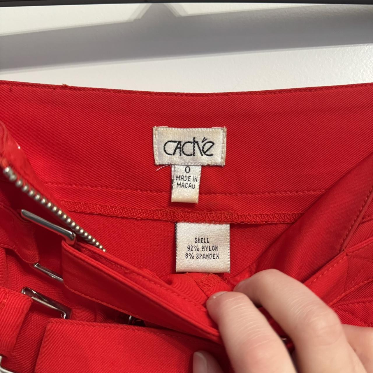 Cache Women's Skirt - Red - 0 – RED CACHÉ MINI SK… - image 3