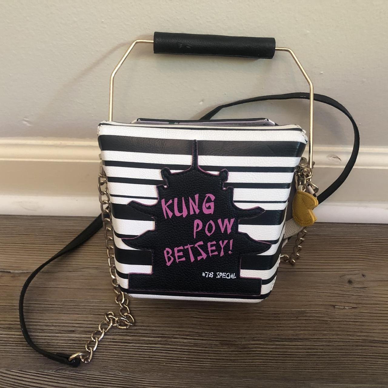 RARE store Kung Pao Betsey Johnson Crossbody