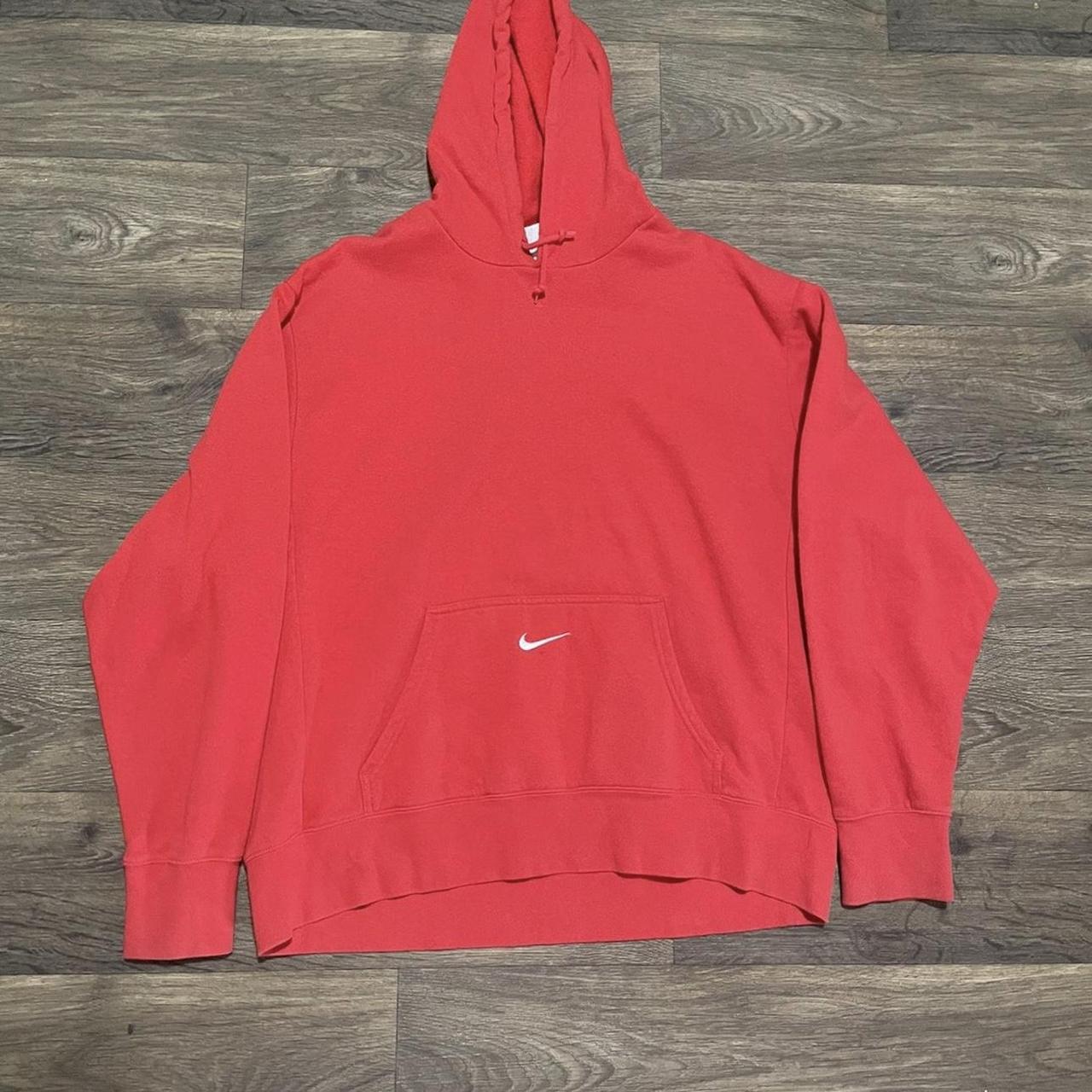 vintage nike pocket swoosh hoodie