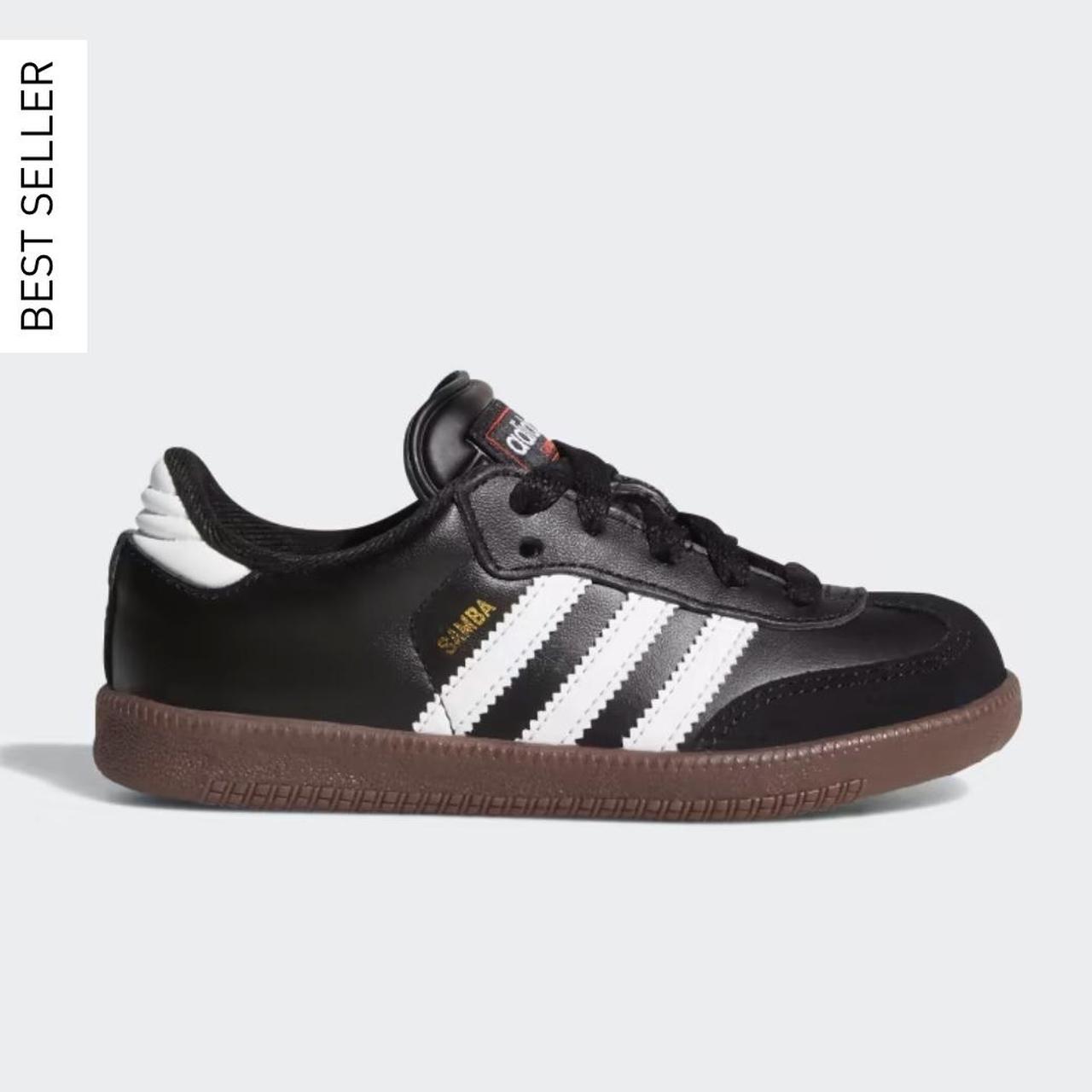 Adidas samba classic shoes (size 5y kids or 6.5... - Depop