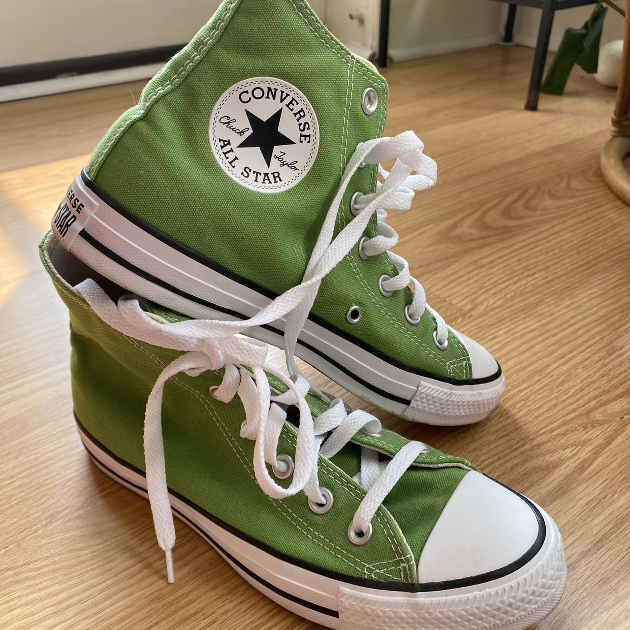 green converse womens