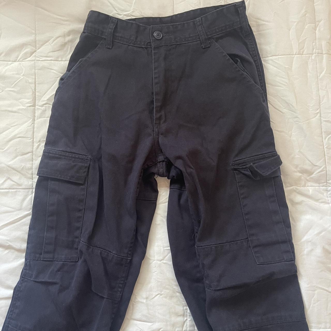 Brandy Melville Women's Grey Trousers Depop