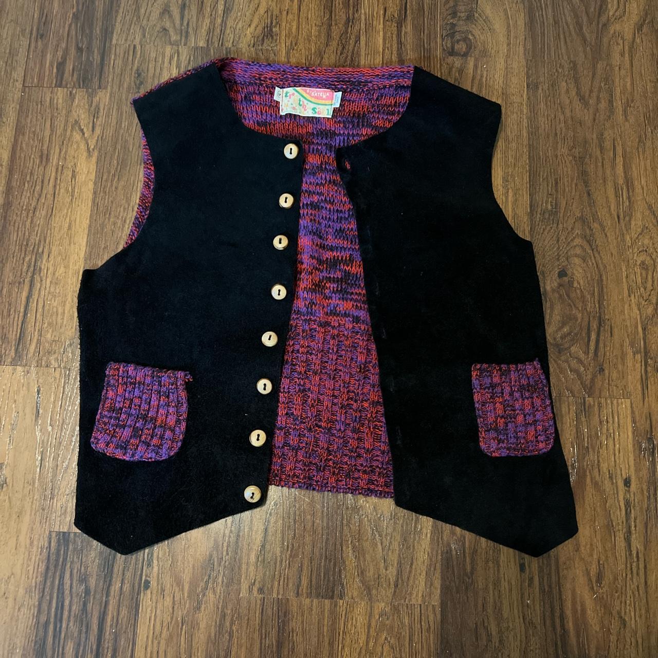 トップス UNDERCOVER 90s Flower Knit Vest トップス UNDERCOVER 90s Flower Knit Vest Flower Sweater Vest