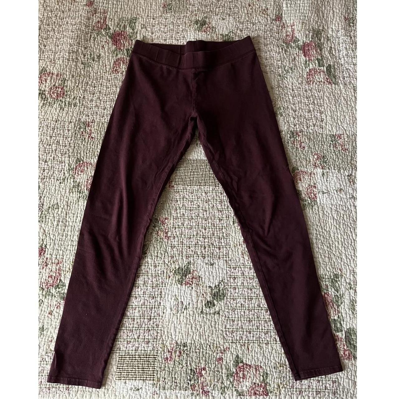 Aerie Deep Purple Leggings 💜 Size L Never wear these... - Depop