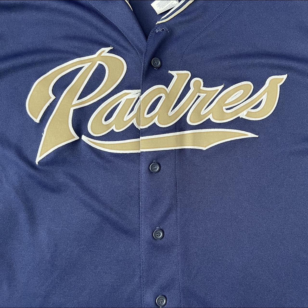 Vintage 90s San Diego Padres Majestic Pinstripe - Depop