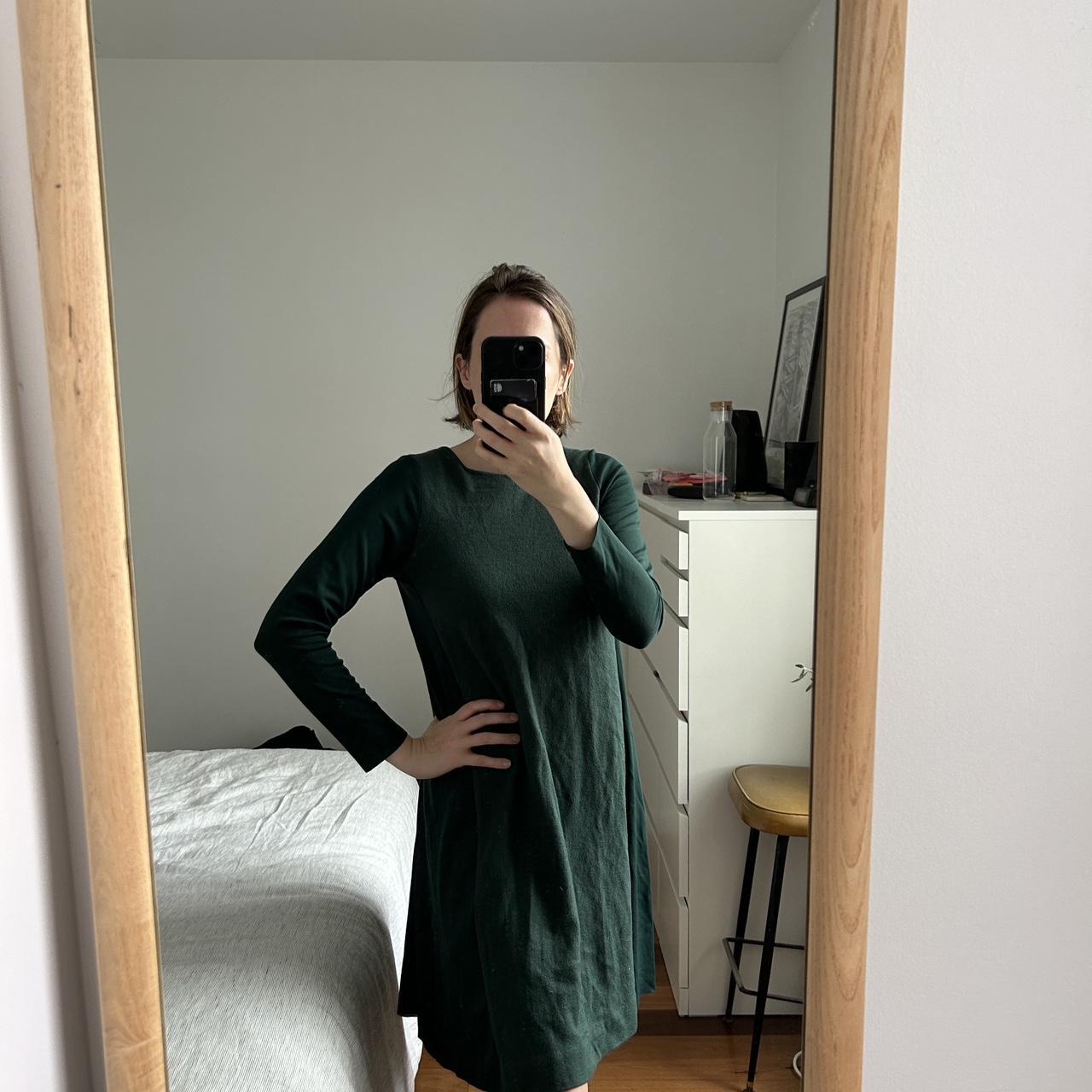 COS green dress - Depop