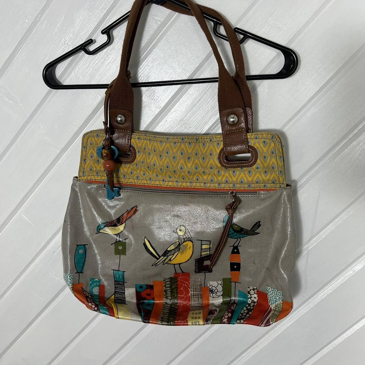 Gray discount fossil purse