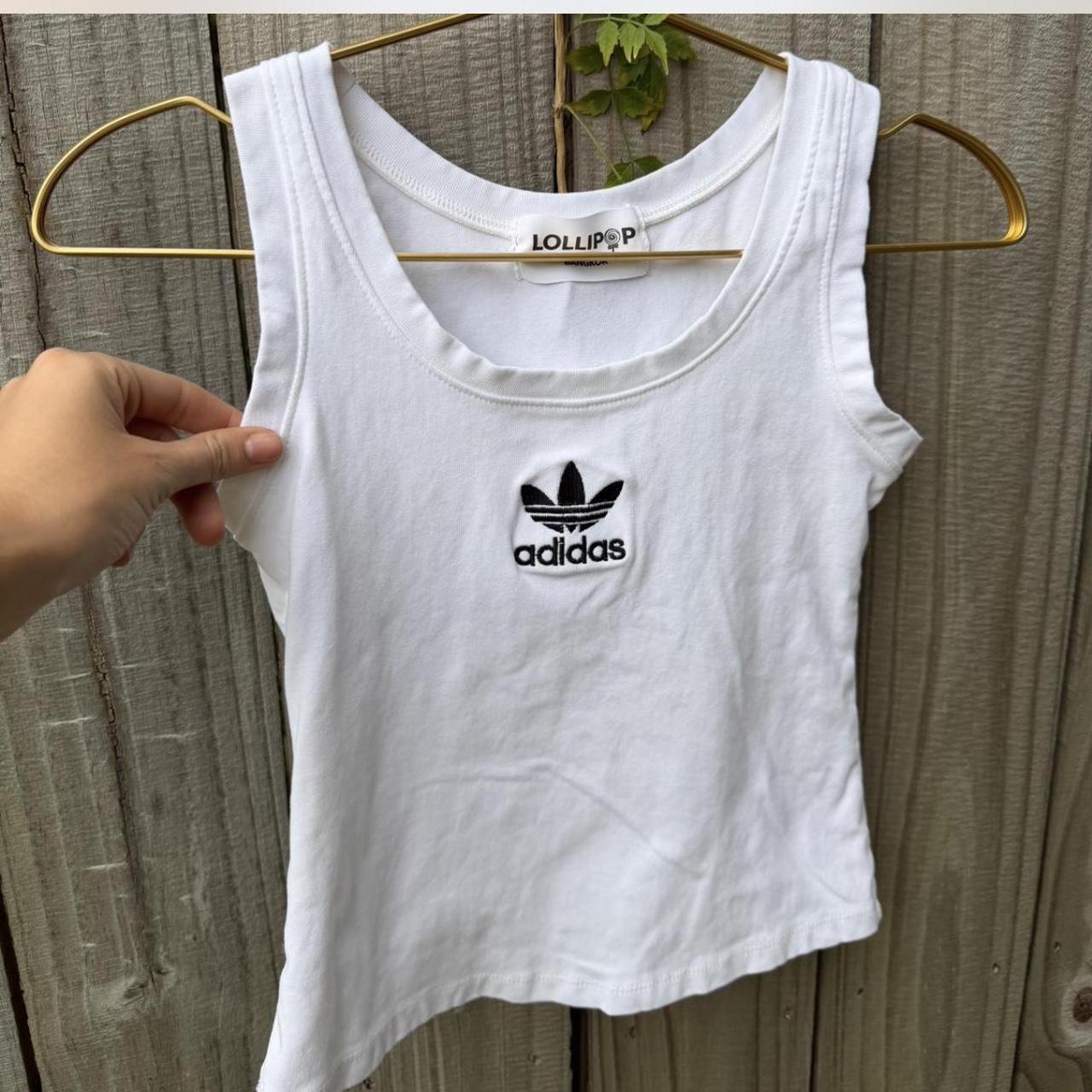 Adidas tank-top-vintage - Depop