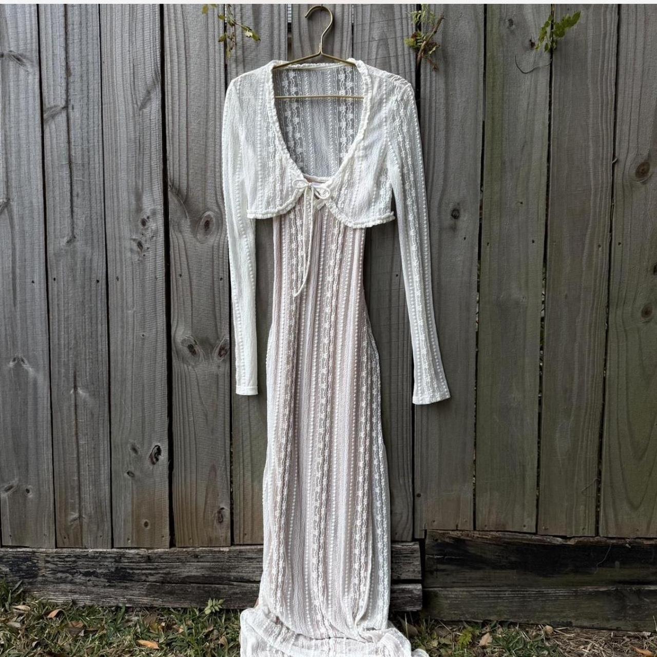 Tiger Mist Women's Dress - White/Multi - XS – Tig… - image 2