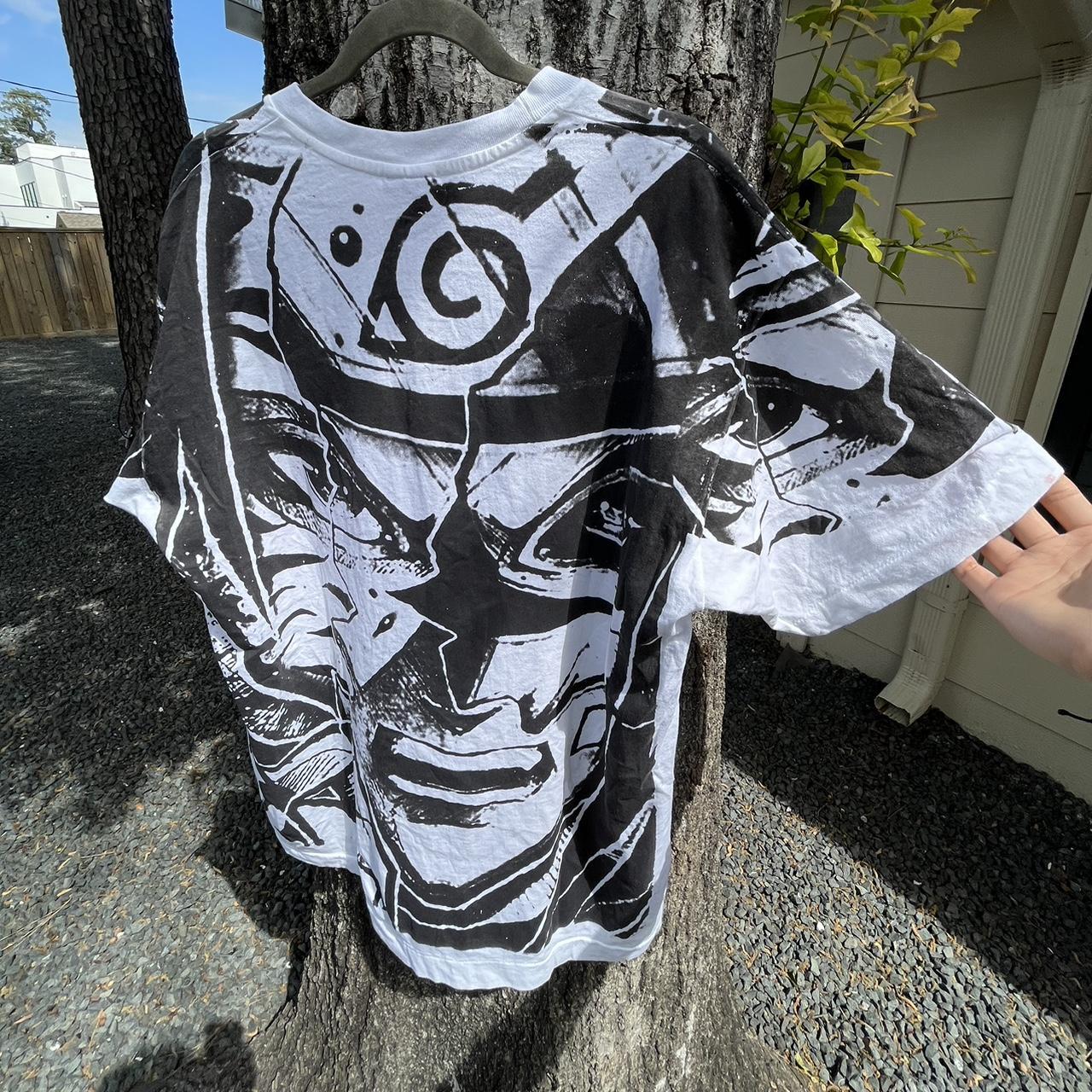 Naruto AOP vintage boot t shirt Very good... - Depop