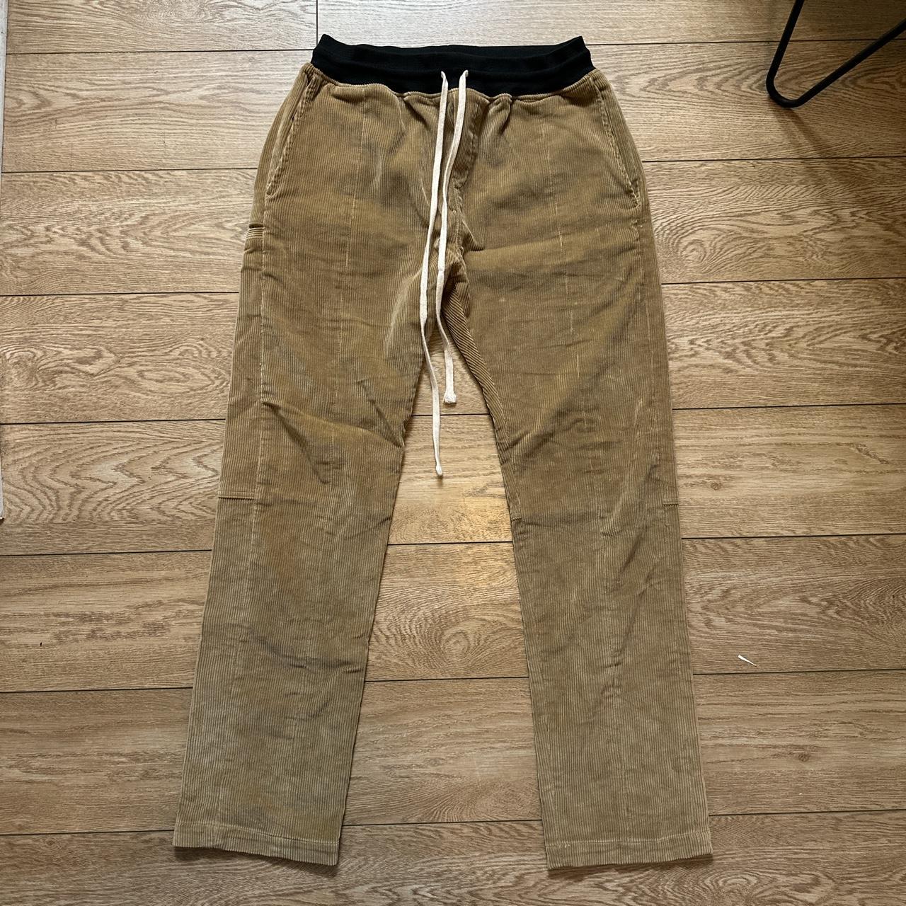 Corduroy pants fear of god 5th collection Condition... - Depop