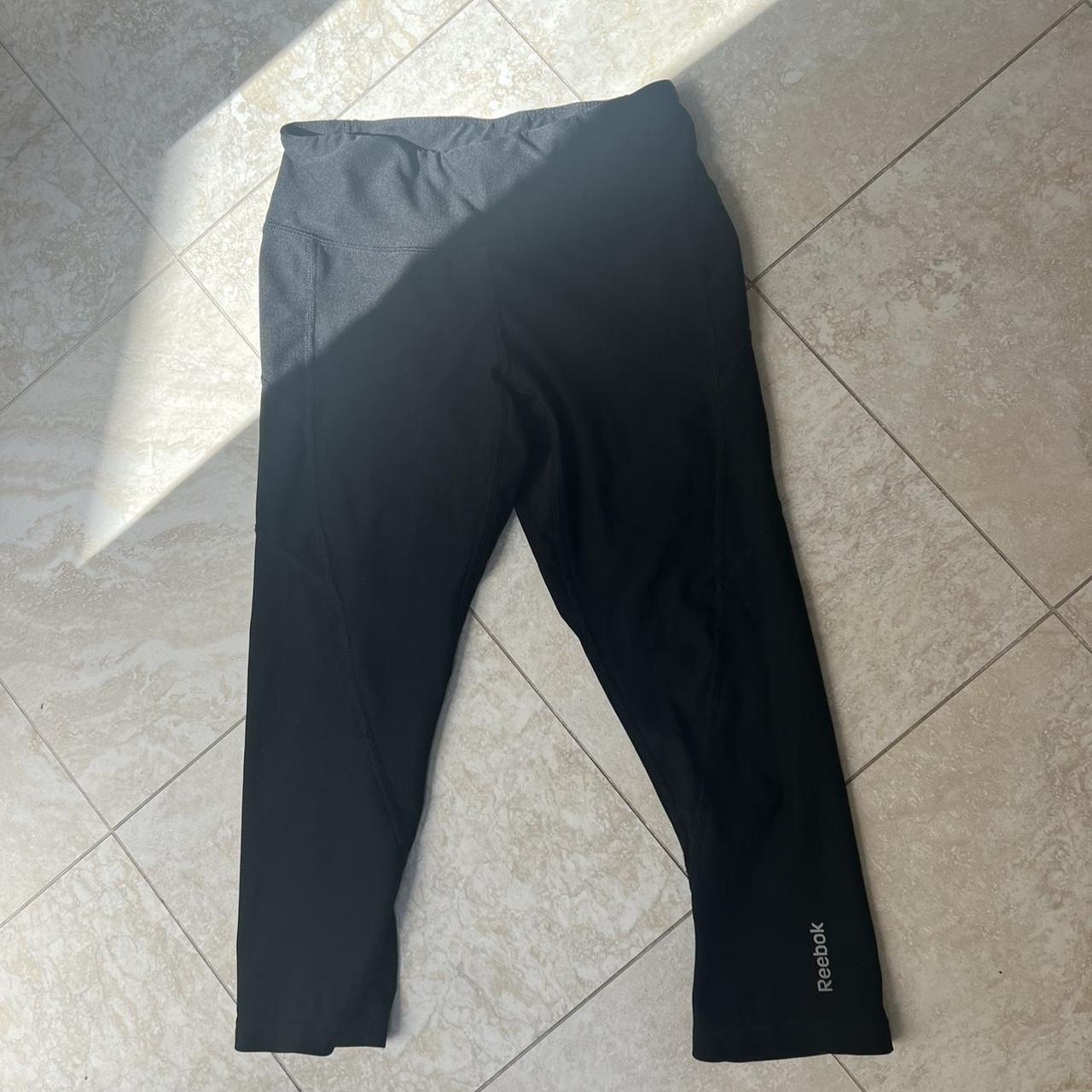 Reebok XS black leggings Workout leggings Size - Depop