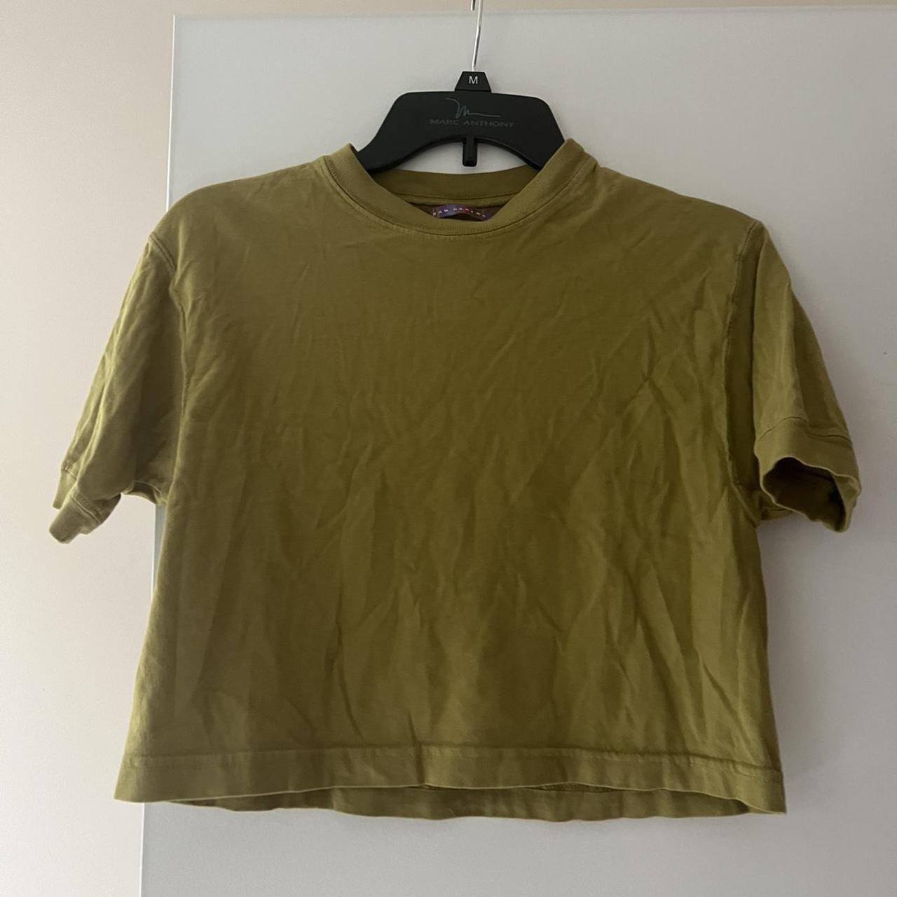 Urban Outfitters Women's T-Shirt - Green - M