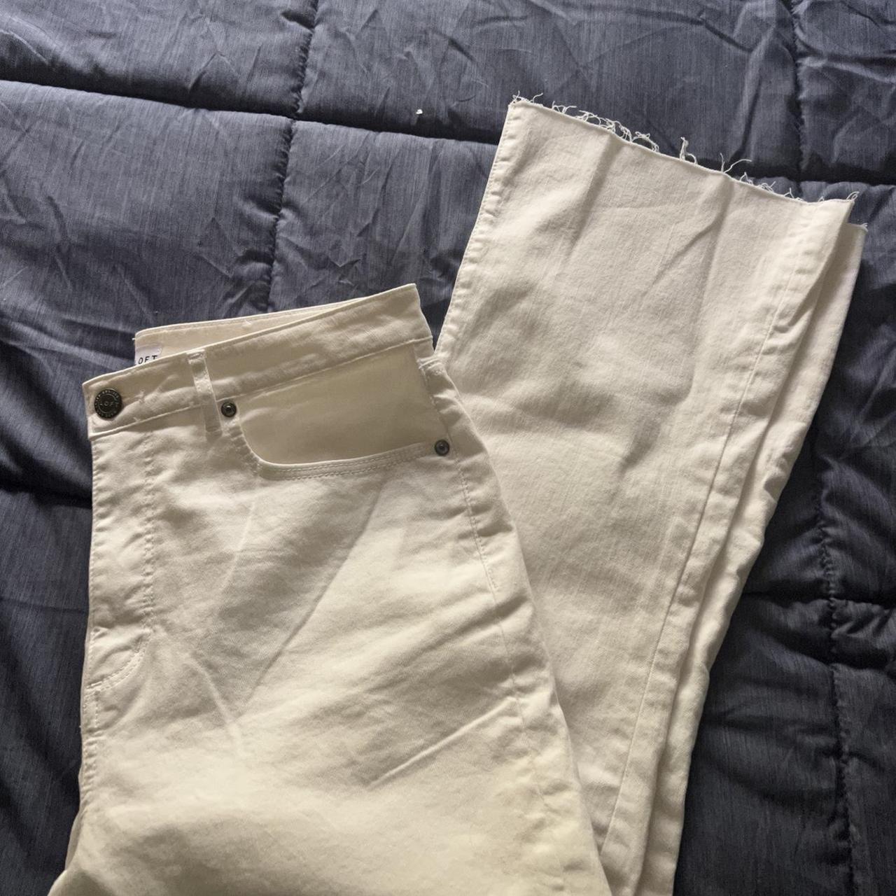 Loft best sale colored jeans