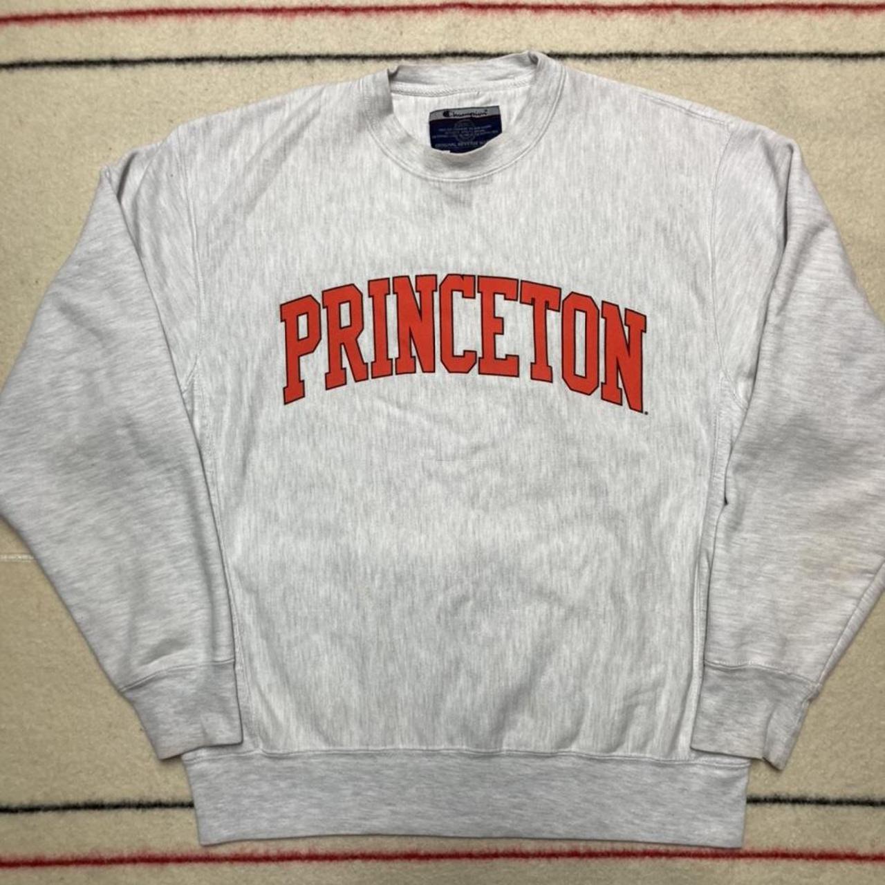Vintage champion reverse weave sweatshirt Princeton... - Depop