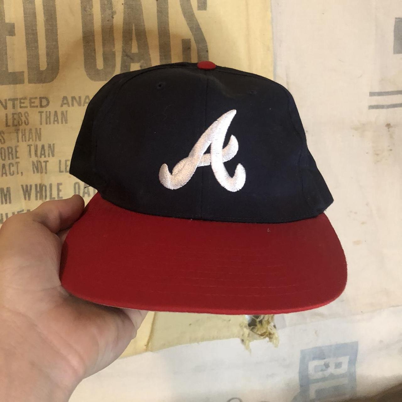 Vintage Atlanta Braves Hat. Cool Hat, in great - Depop