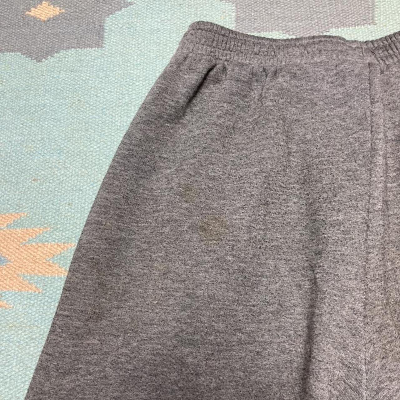 Vintage Nike sweatpants white tag 90s y2k faded gray - Depop