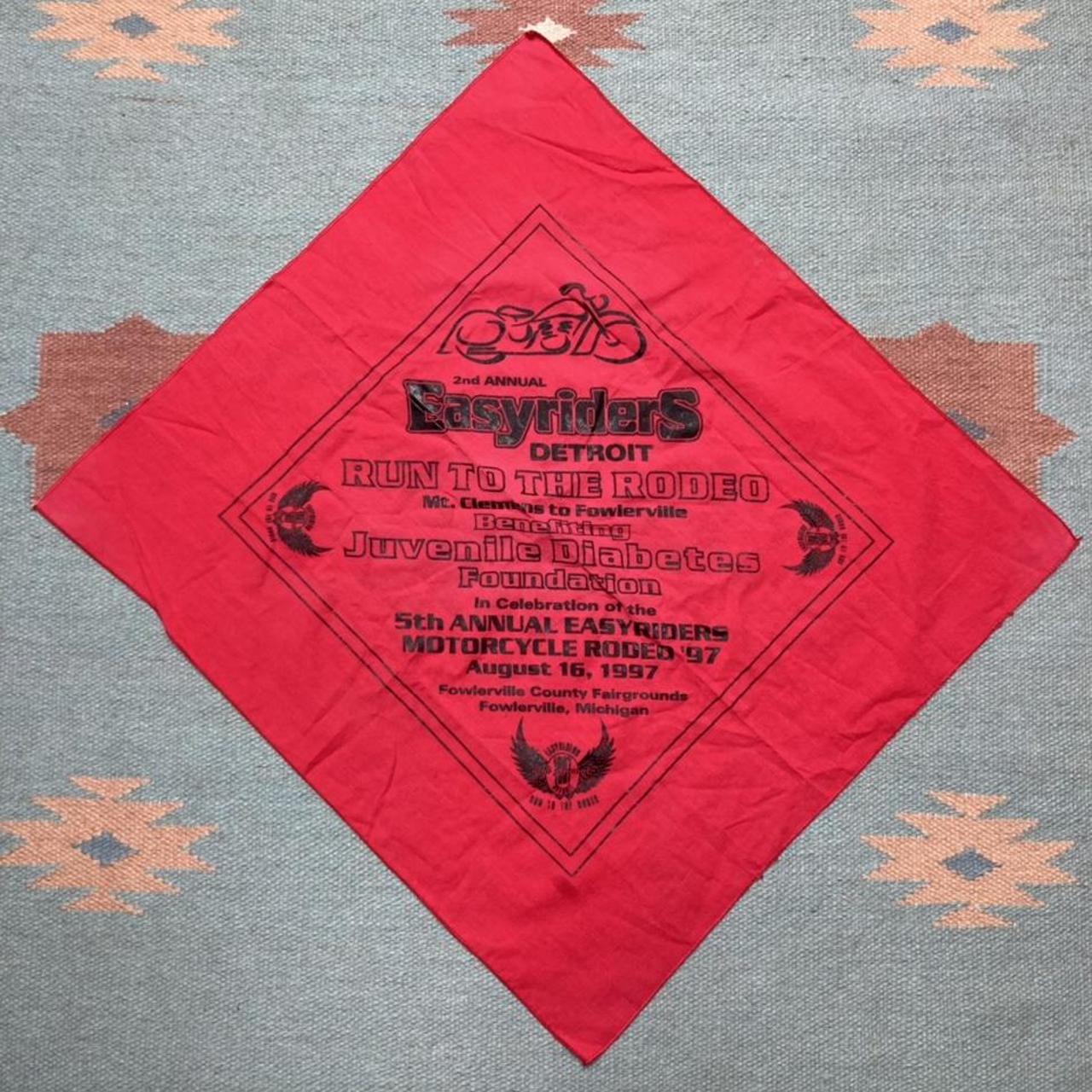 Bandana Harley-Davidson Heritage - 100% Cotone, Motivo Cachemire, Per Motociclisti - Foto 7