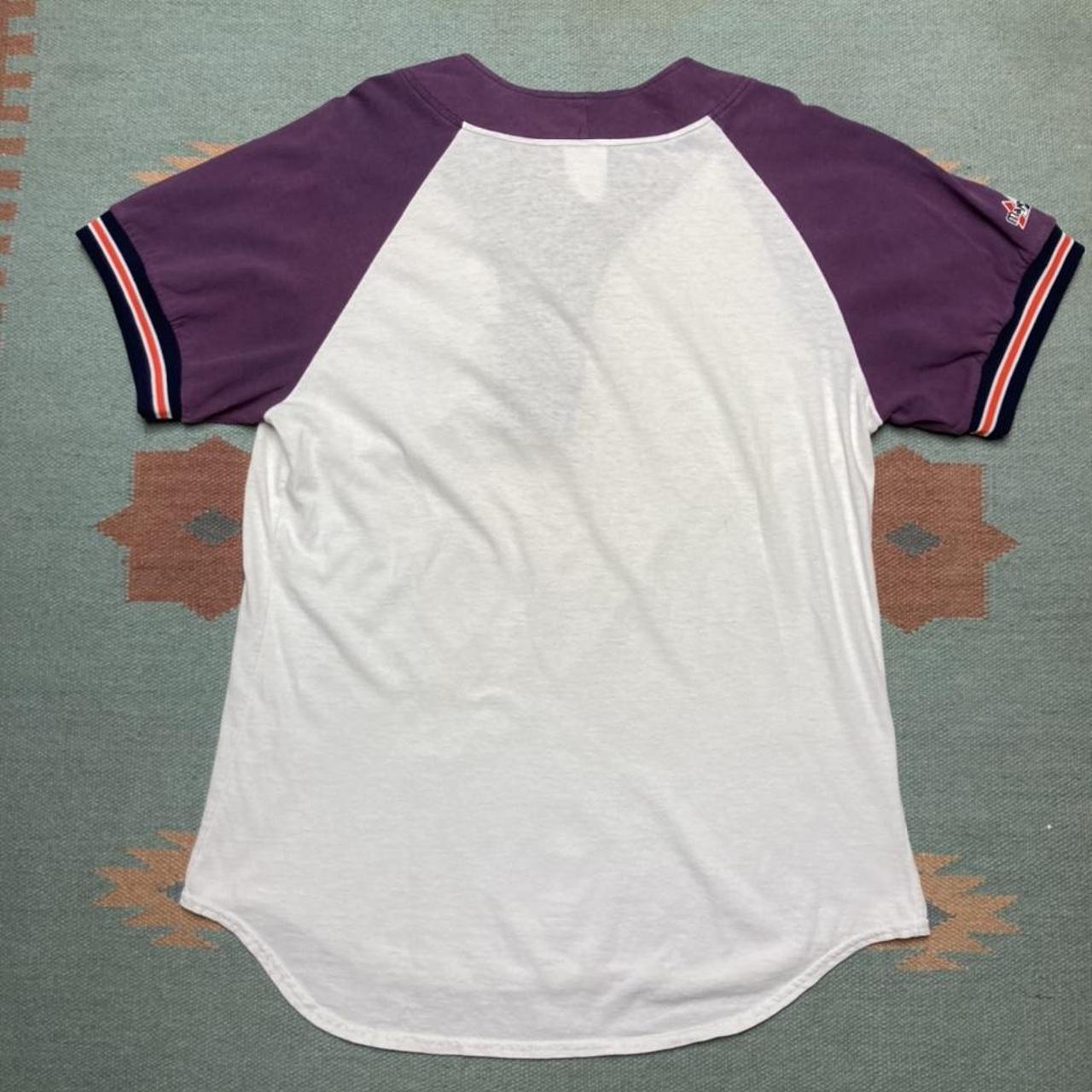 Vintage Baseball Majestic Shirt Purple vintage Majestic 