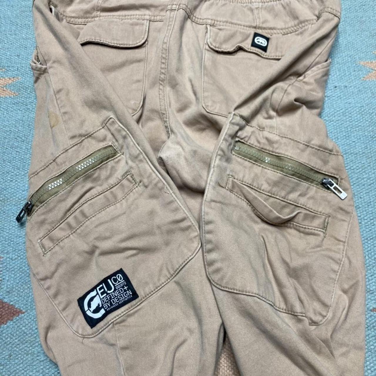 Vintage ecko unlimited cargo pants slant pockets y2k...