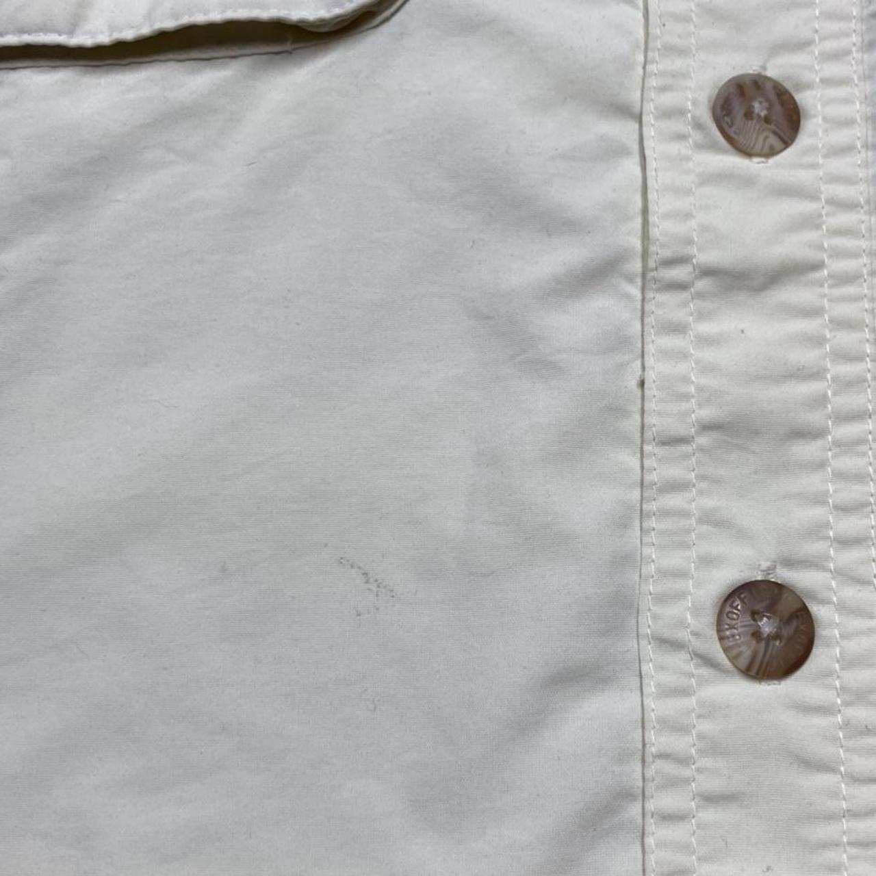 ExOfficio Men's Cream and White Shirt (2)