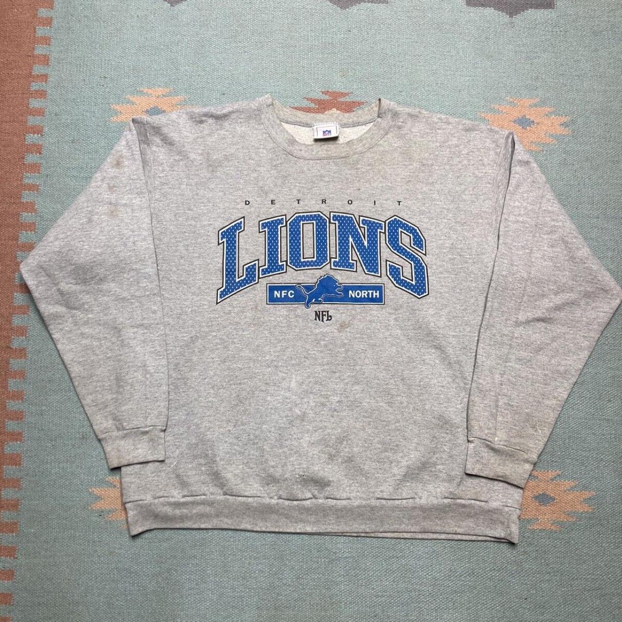 detroit lions vintage hoodie