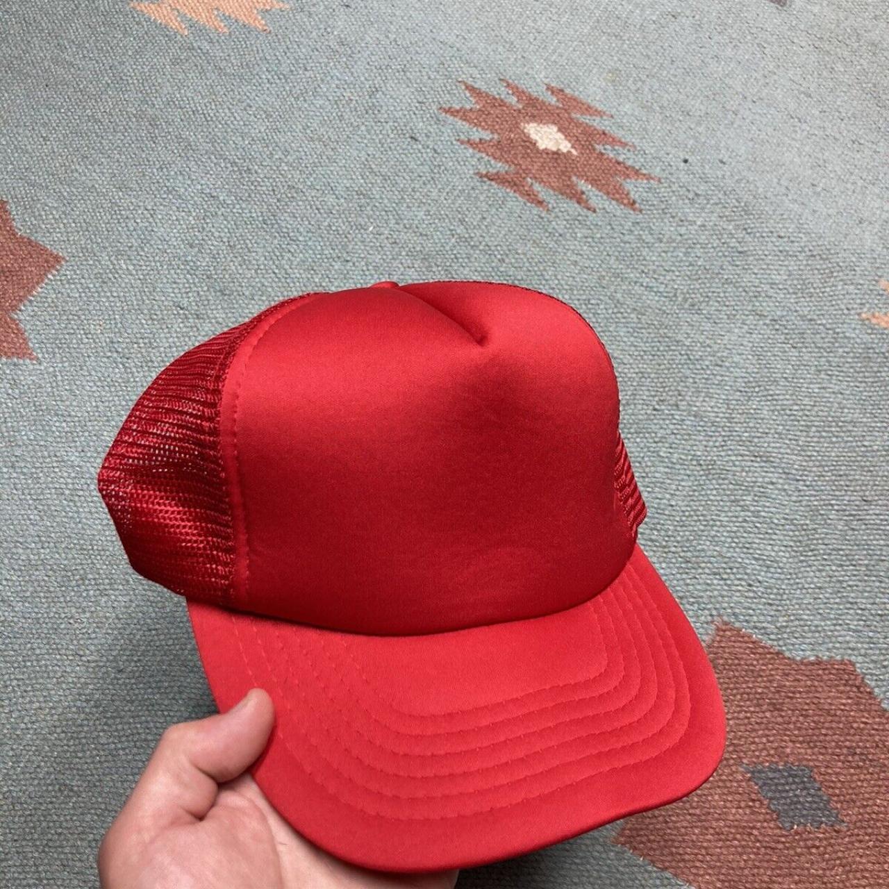 Vintage Red Trucker Hat About this item: This is a - Depop