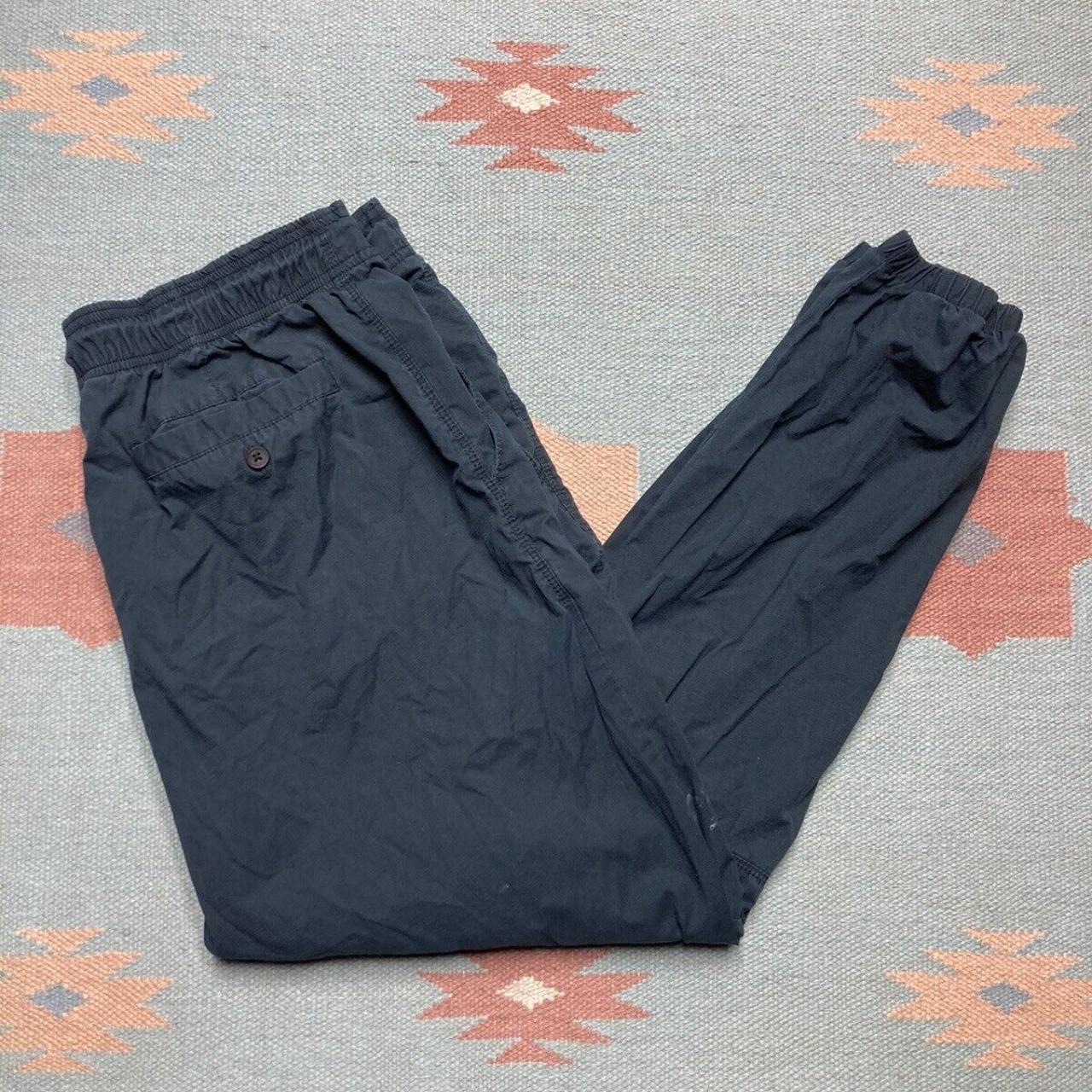 Air Jordan ripstop joggers pants tapered 38 navy... - Depop