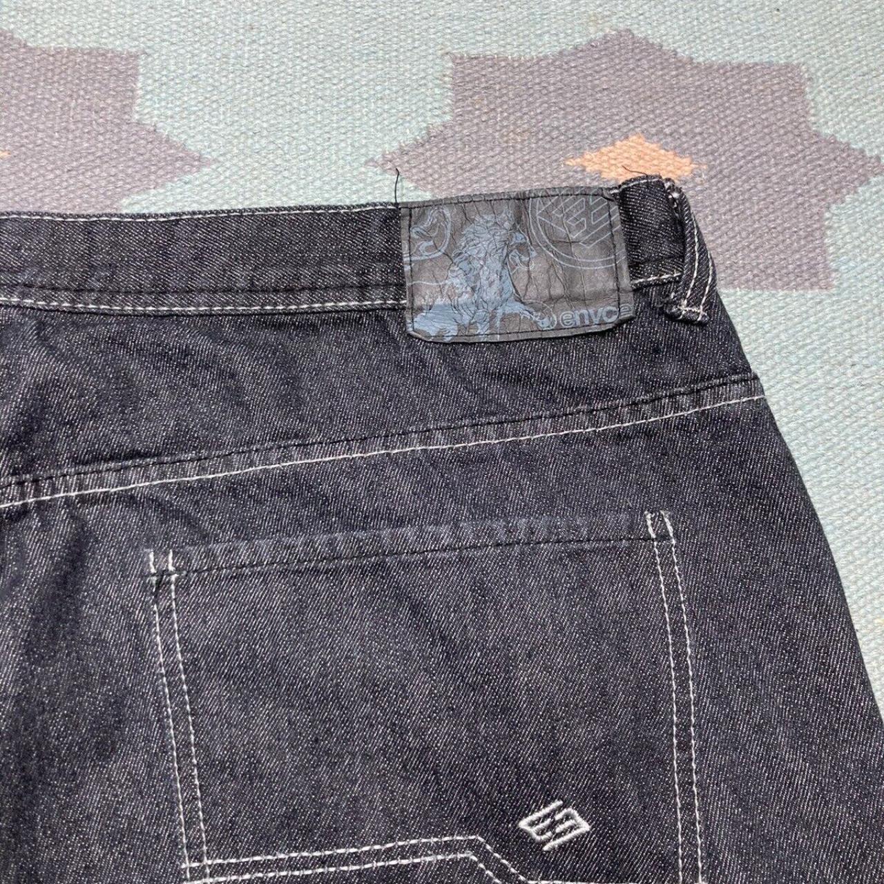Vintage y2k baggy jeans enyce wide leg JNCO style... - Depop