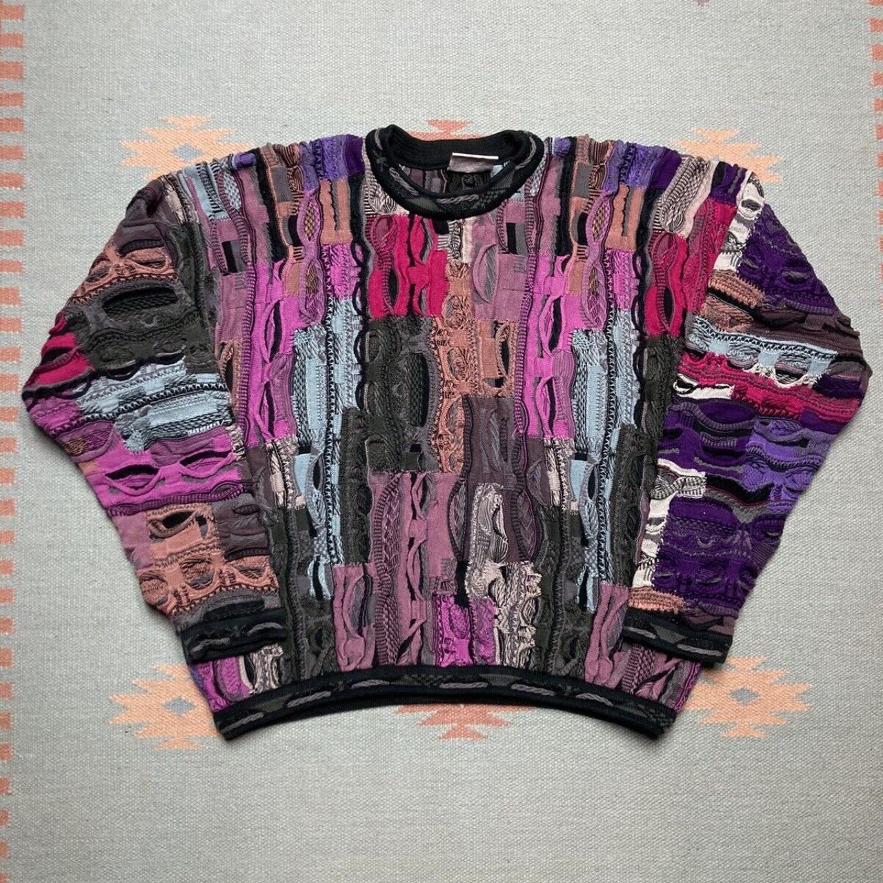 Purple sale coogi sweater