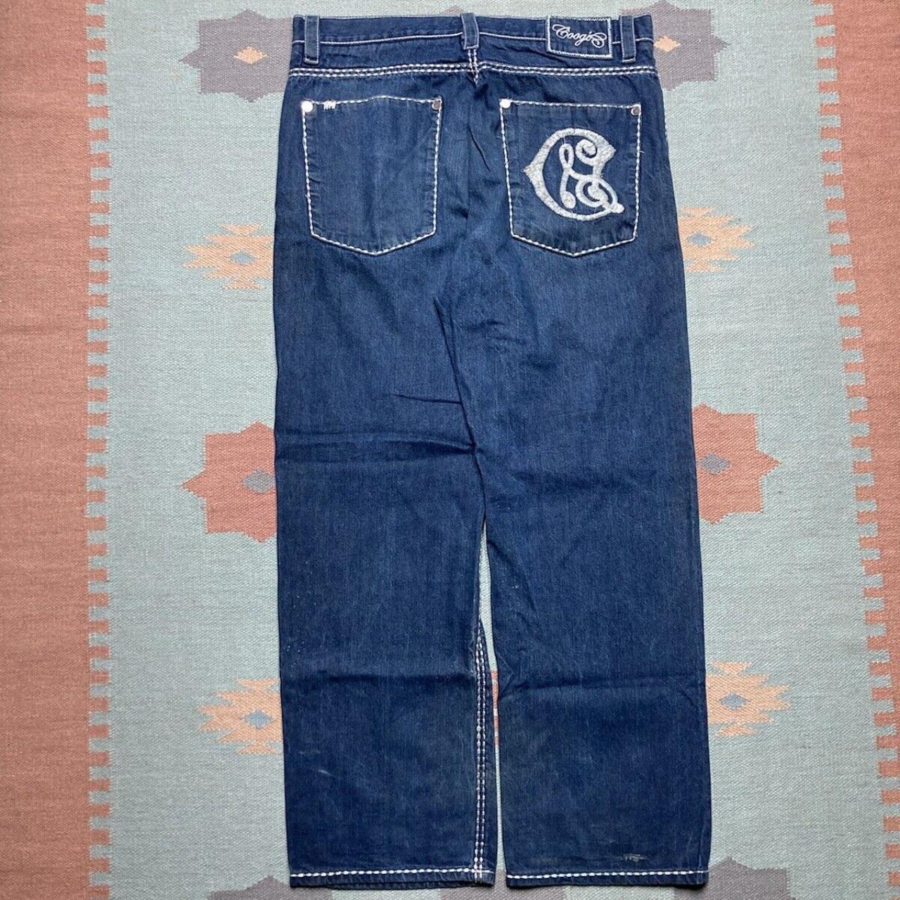 Vintage y2k deals Coogi embroidered baggy jeans