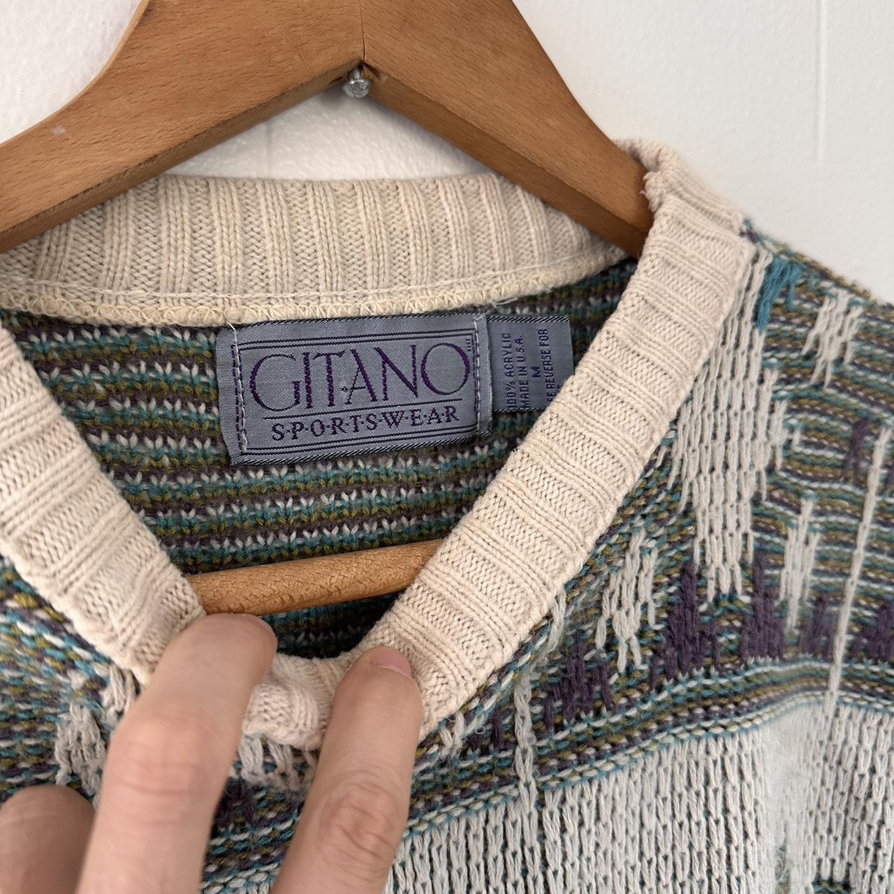 Gitano Men's Sweatshirt - Multi - L – 1990s Gitan… - image 4