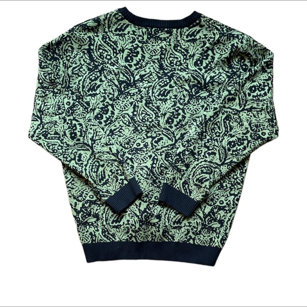 AWAKE NY PAISLEY CARDIGAN -this is what grass looks | Depop