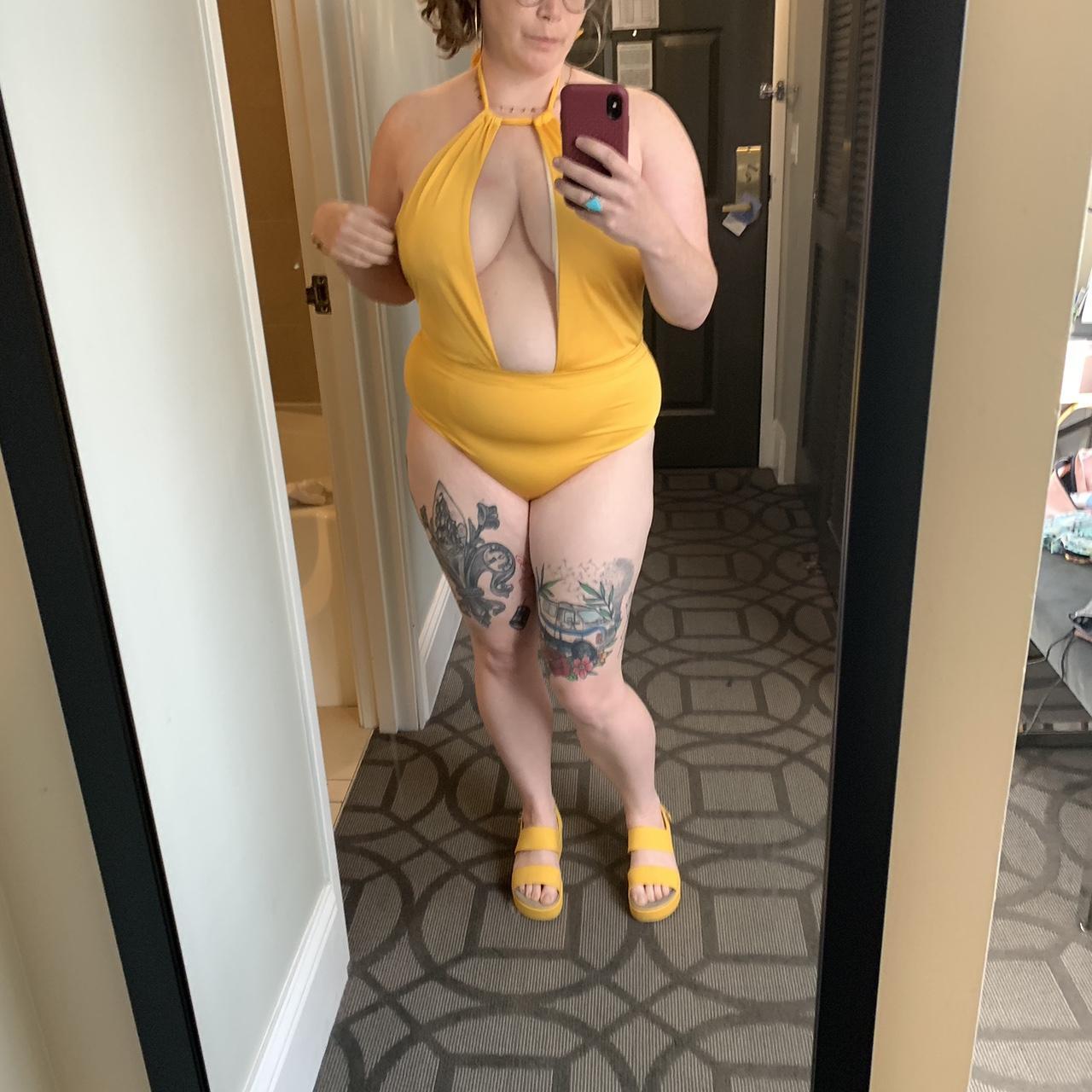 Sunshine OnePiece Swimsuit Asos Swim US size 10... Depop