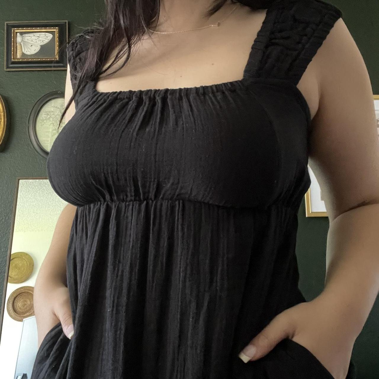 Old Navy Women's Black Dress Depop