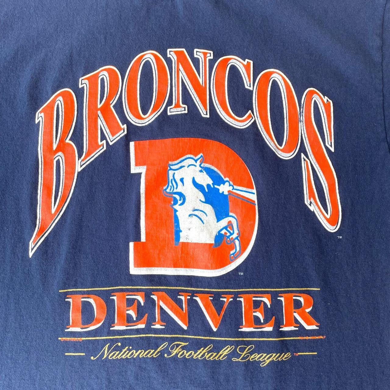 Vintage Denver Broncos Shirt. Item is on a 90s Lee - Depop