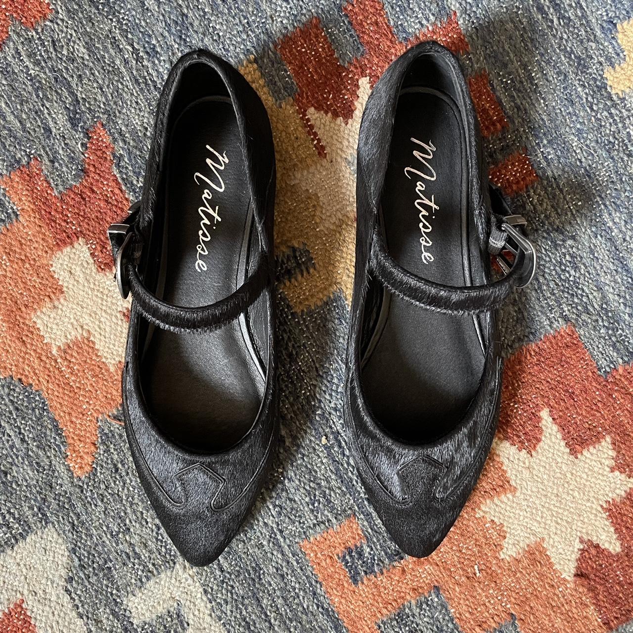 Matisse Women's Black Balletshoes Depop