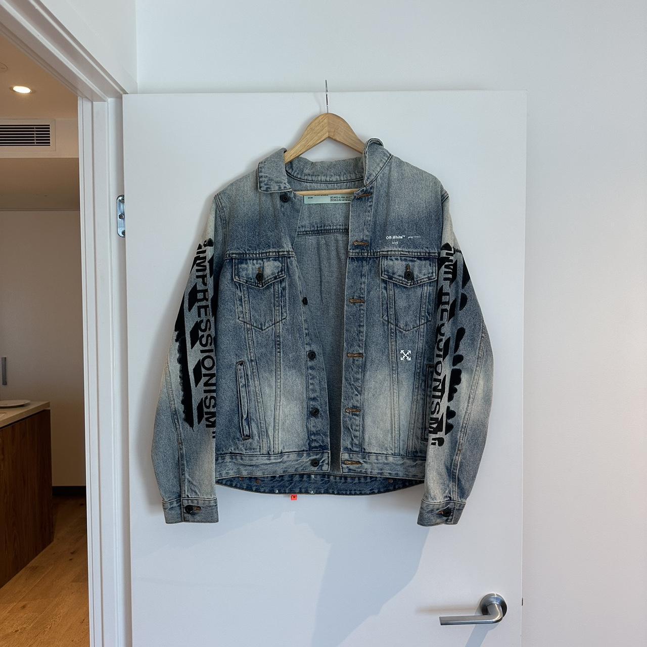 Off white clearance denim jacket impressionism