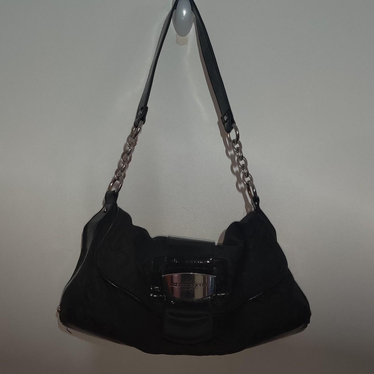 Vintage Liz Claiborne Black Shoulder Bag! Great... Depop