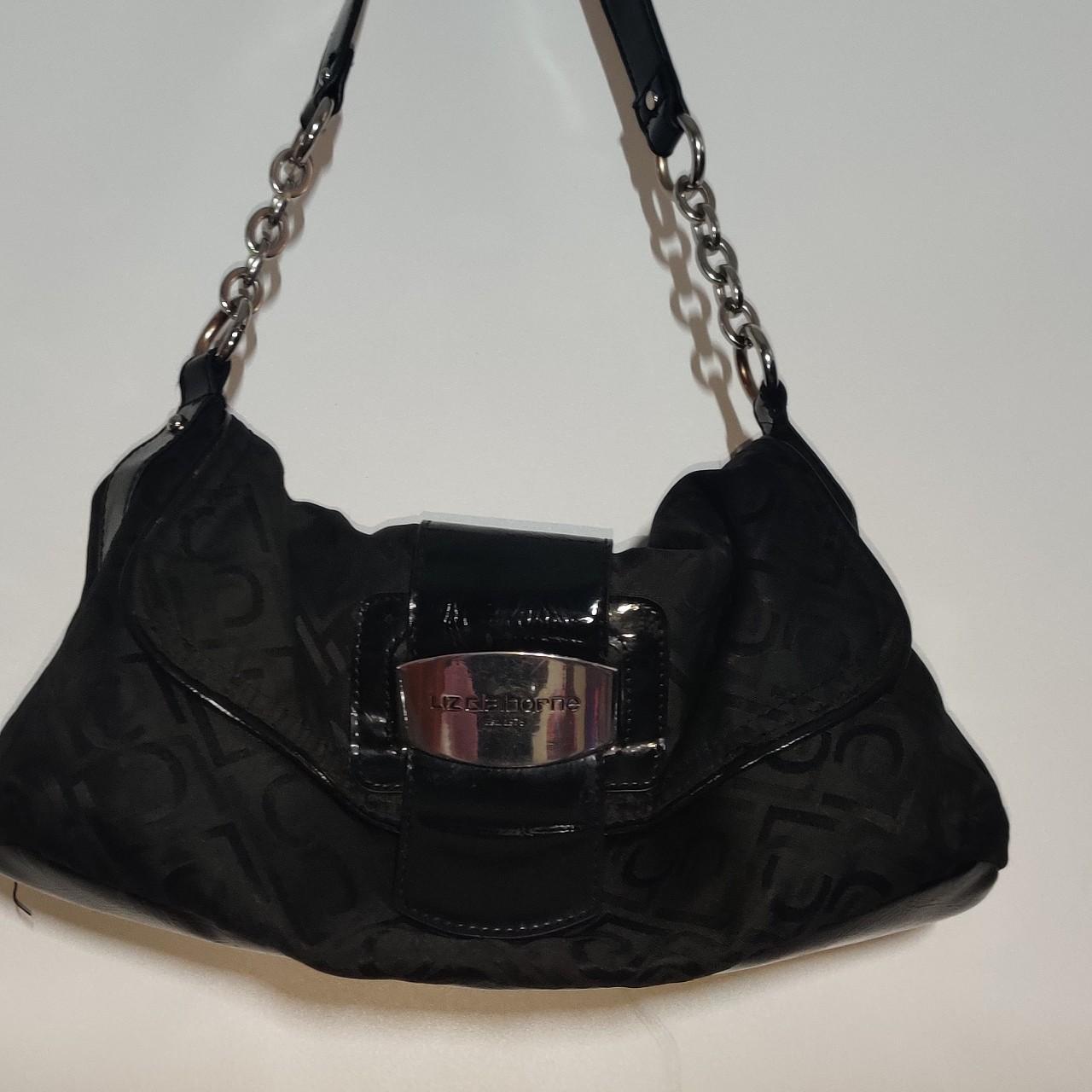 Vintage Liz Claiborne Black Shoulder Bag! Great... - Depop