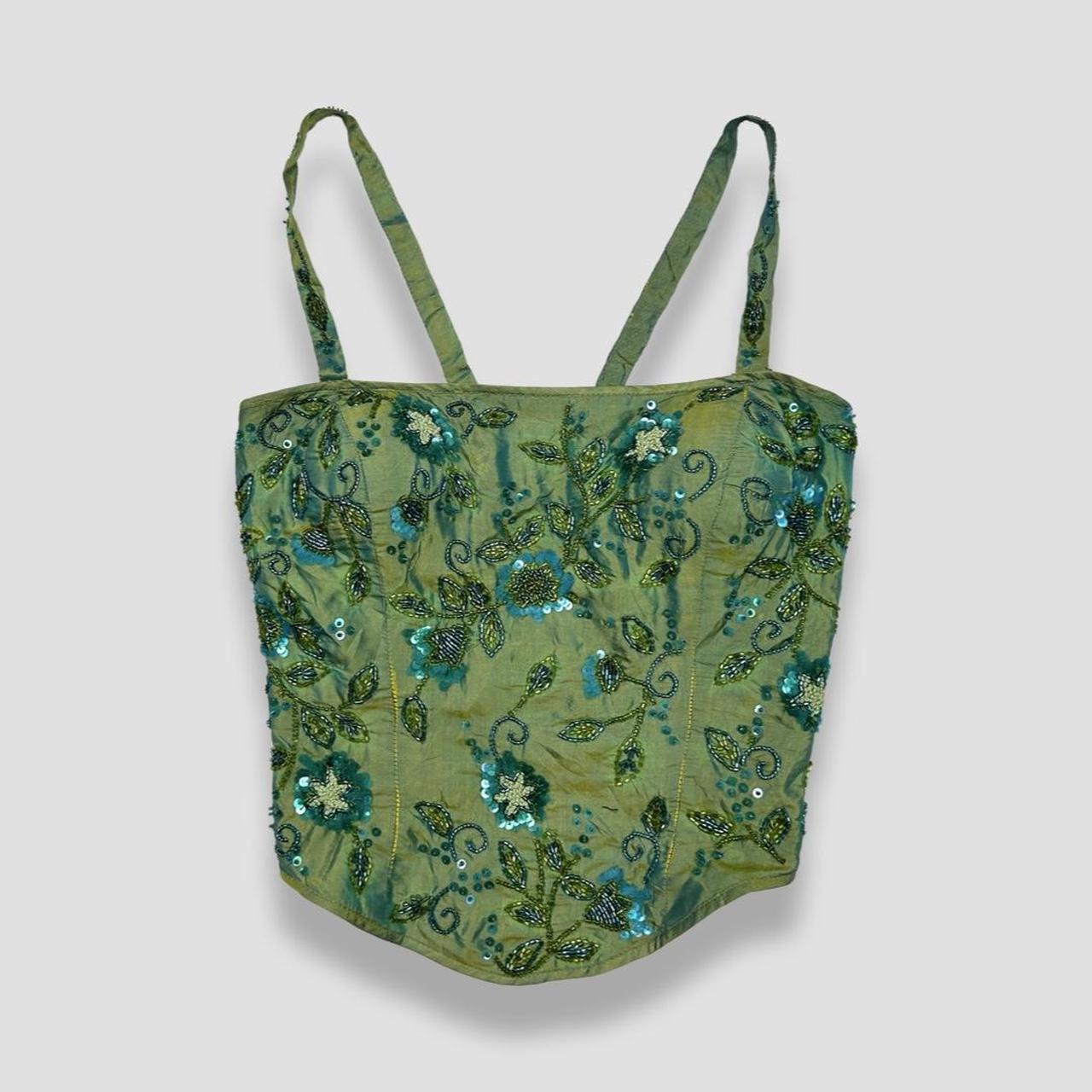 Scala Women's Corset - Green - XS – REPOP SCALA v… - image 4