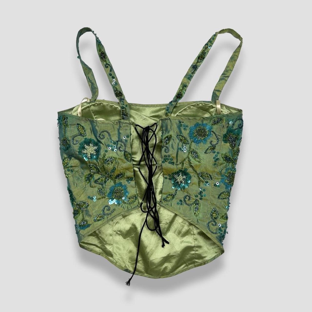 Scala Women's Corset - Green - XS – REPOP SCALA v… - image 1