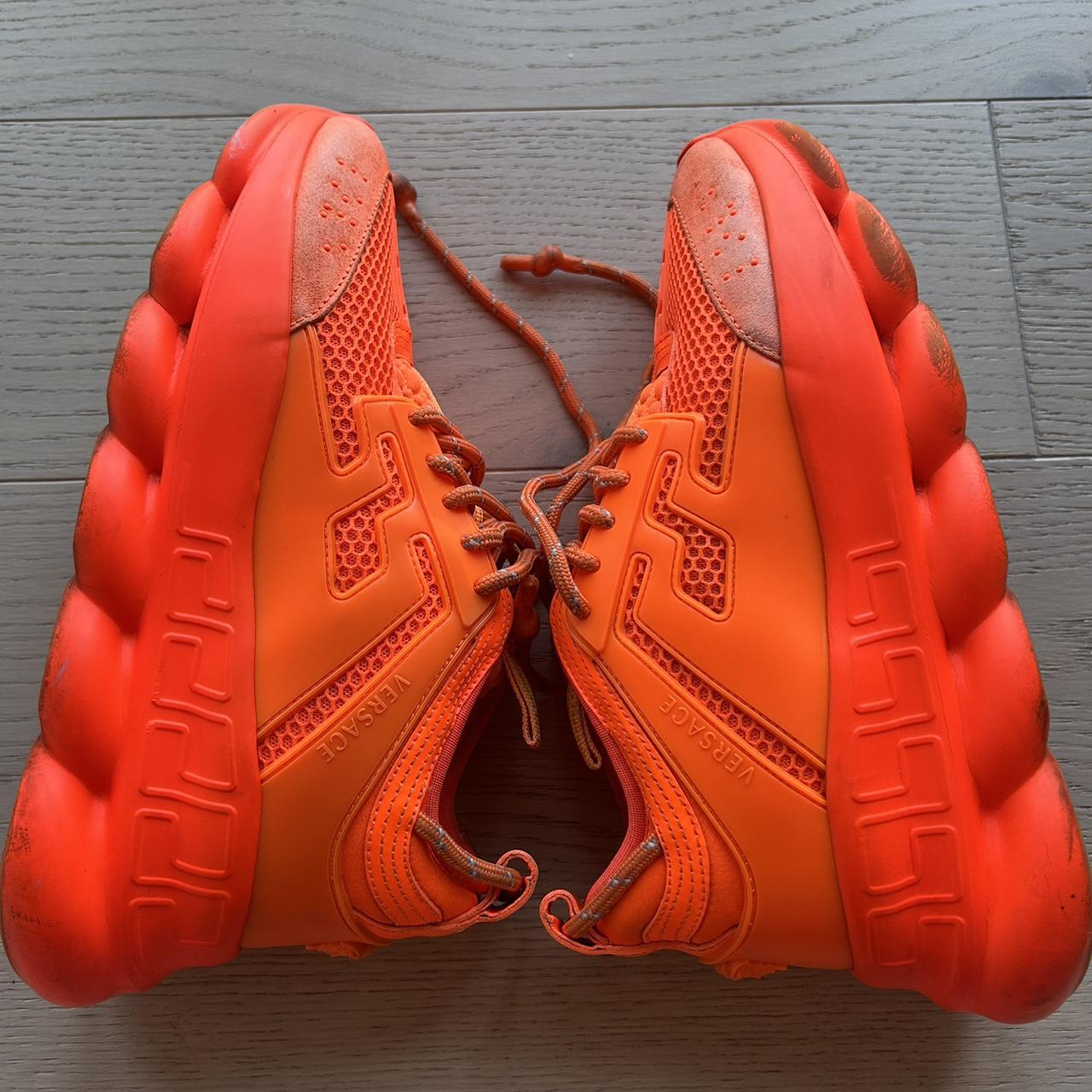 Versace Chain Reaction Orange Fluo Size 41 which