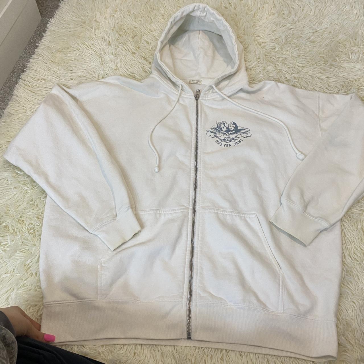 Heaven Sent John Galt Brandy Melville Over Sized Zip Depop