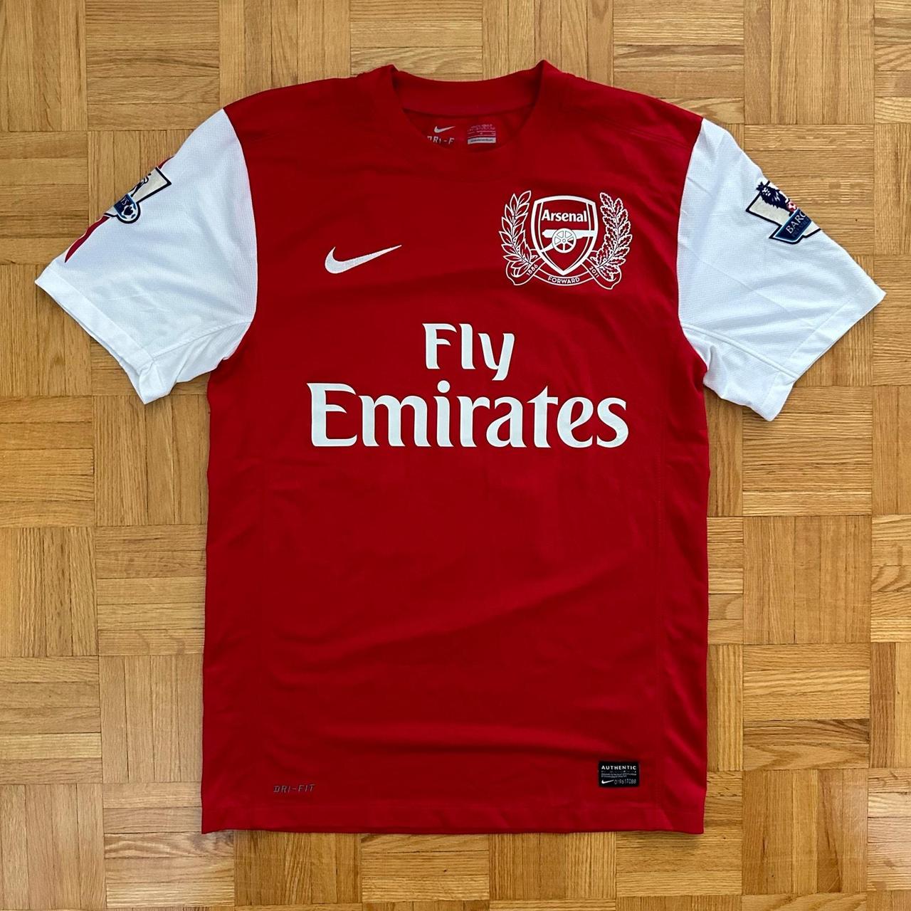 Arsenal 2011 2012 Nike Home Jersey Aaron Ramsey. Depop