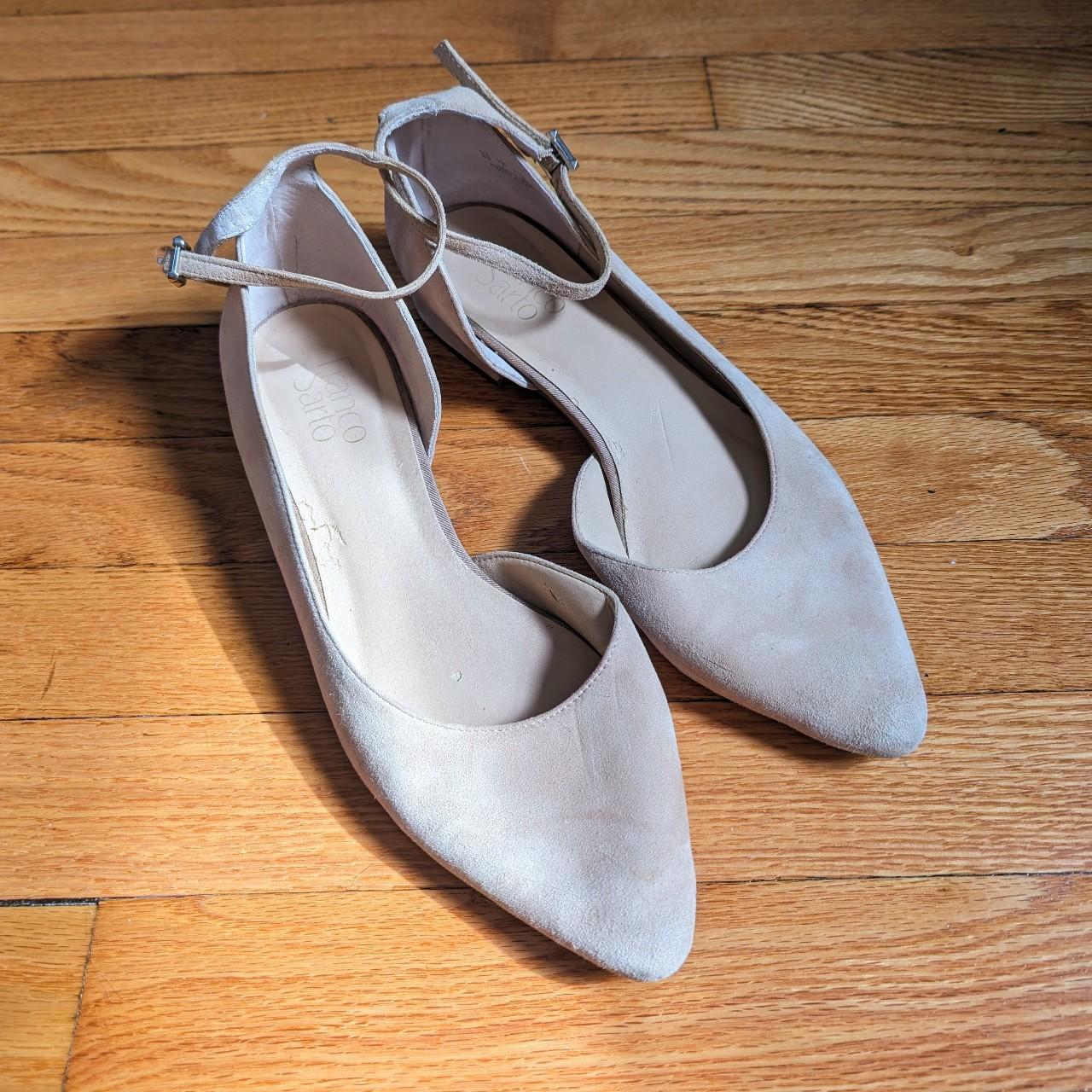 Franco Sarto beige pointed-toe These