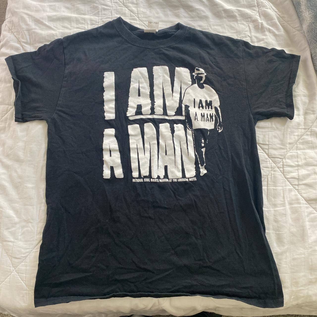 I AM A MAN Civil rights museum shirt Good condition - Depop