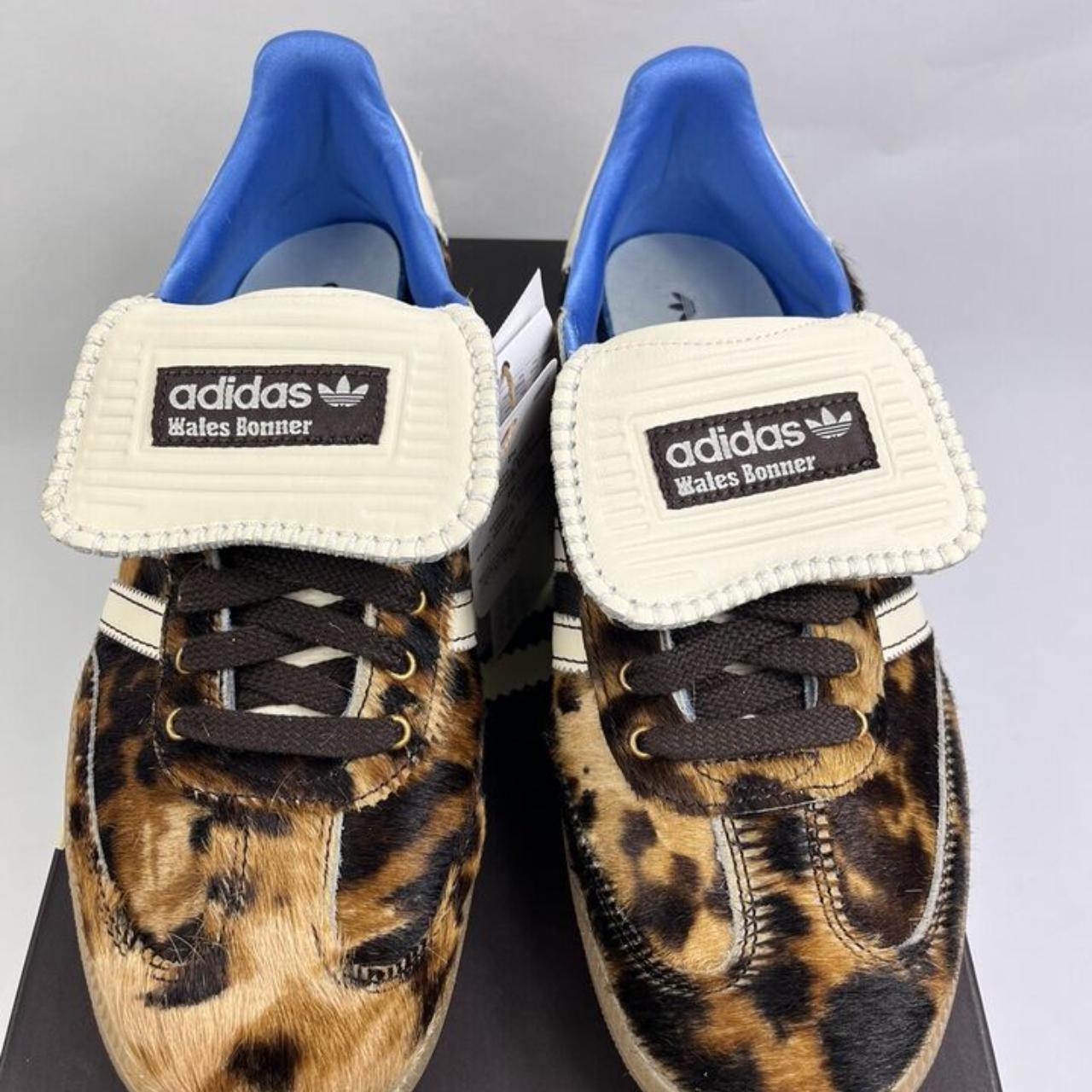 ADIDAS X WALES BONNER LEOPARD FAUX PONY SAMBA SNEAKERS - Depop