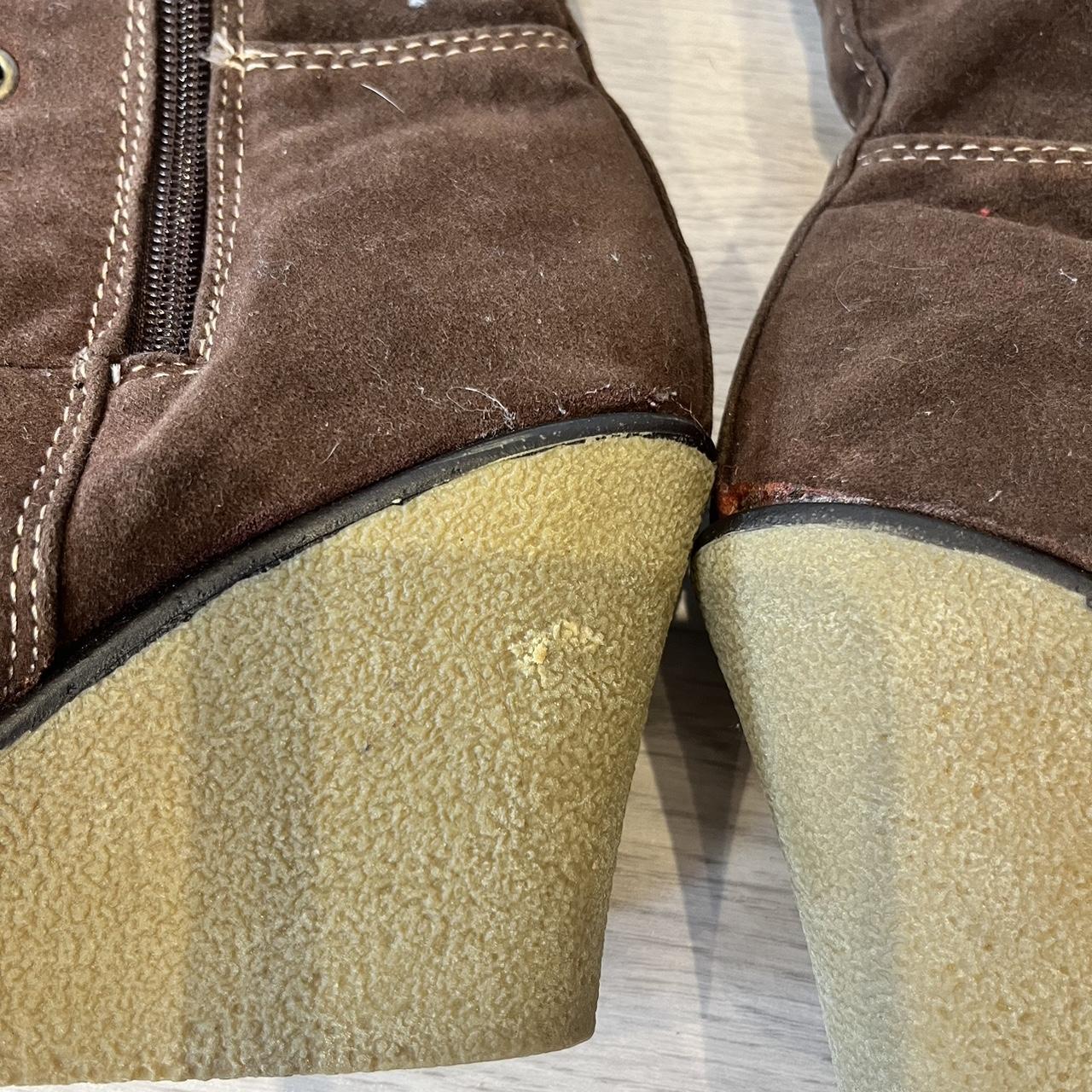 Primark Women's Brown Boots Depop