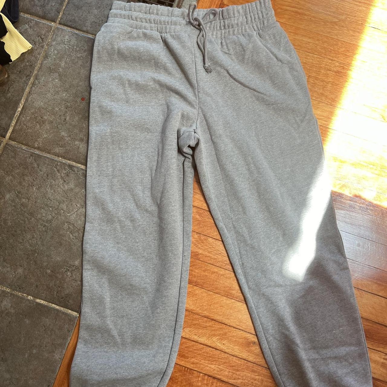 Target grey size large sweatpants. Never worn. - Depop